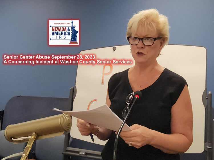 Janice Jones, Senior Citizen, Abused by Staff at Washoe County Senior