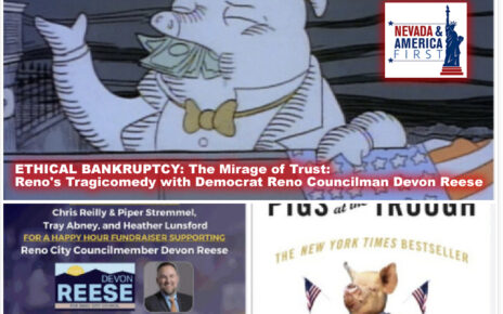 ETHICAL BANKRUPTCY The Mirage of Trust Reno's Tragicomedy with Democrat Reno Councilman Devon Reese