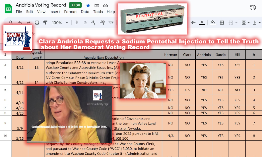 Click here for the Andriola Voting Record