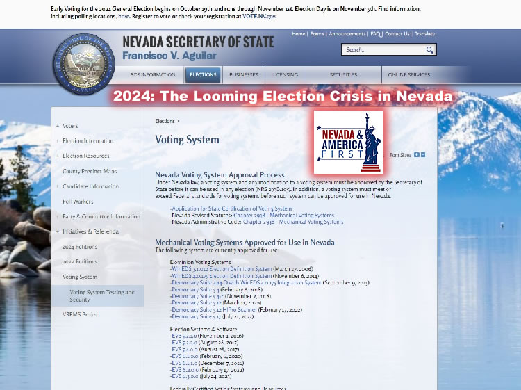 2024 The Looming Election Crisis in Nevada